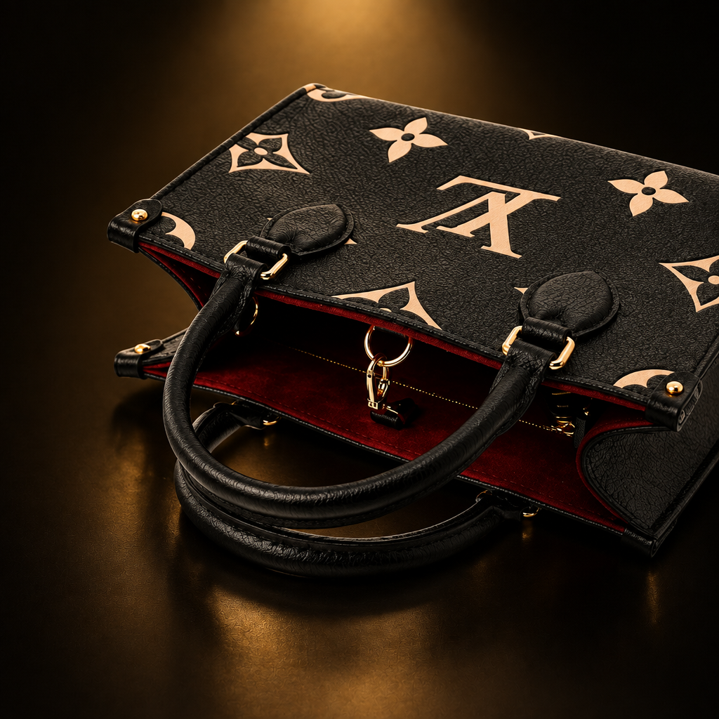 LV Monogram Tote - Interior View